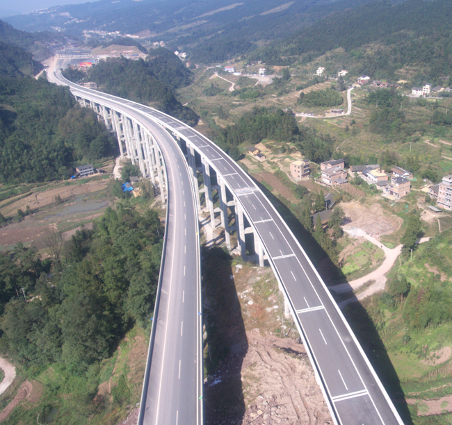 2014年-江習古高速新店子特大橋）